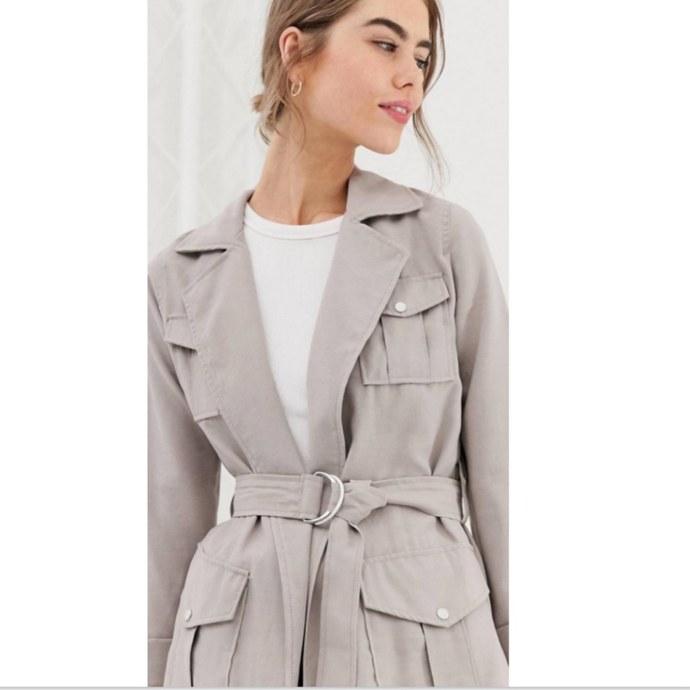 *1 Left!* NWT ASOS | Safari Jacket Sz 2 - Picture 2 of 7